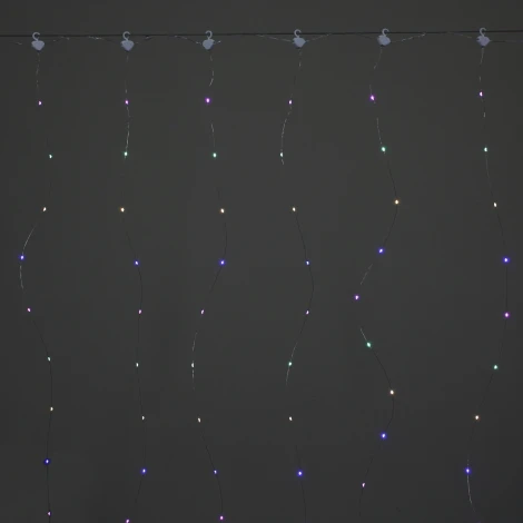 Гирлянда светодиодная занавес Роса 3х3м 300LED с контроллером и пультом Sneha A-972 MIX c