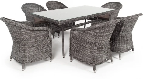 "Эспрессо" обеденная группа плетеная, цвет графит 4SIS арт.УТ-00002205