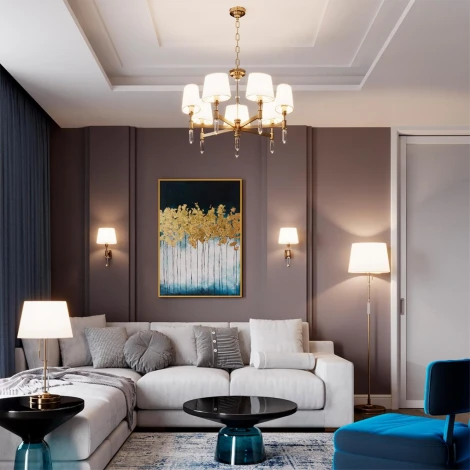 Потолочная люстра на штанге Odeon Light London 4894/5 (220V, на цепи)