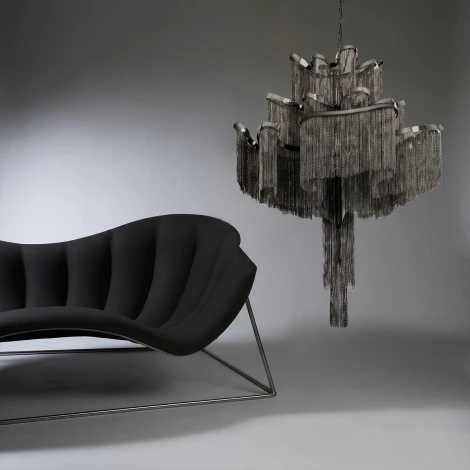 Подвесная люстра Loft It Stream 10208/1000 Gunmetal