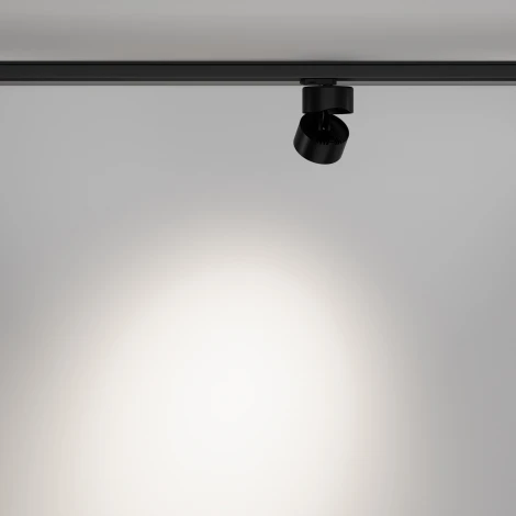 Трековый светильник трехфазный 15W 220V Maytoni Alfa TR199-3-15W4K-M-B (LED, круглые)