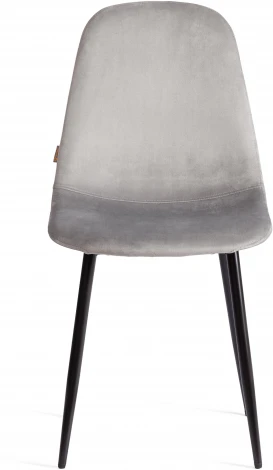 Стул BREEZE (mod. JSC-58) / 2 шт. в упаковке Tetchair (Велюр,Металл /Серый) арт.24480