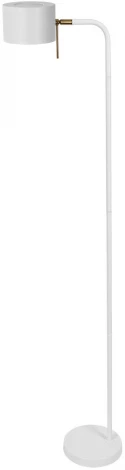 Торшер Arte Lamp Sebastian A7051PN-1WH (220V, выключатель)
