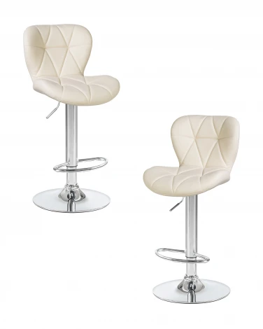 Набор 2 шт стул барный DOBRIN BARNY (кремовый)