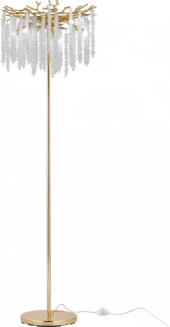 Торшер хрустальный Arte Milano Milano-1 23141.480-1650.5.G9.A GD (220V)