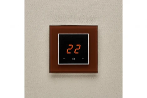 Терморегулятор AURA ORTO 8017 BROWN DARK (ТЕМНЫЙ КОРИЧНЕВЫЙ)