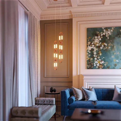 Подвесной светильник LED SP-AMPIRIUS-HANG-H881-L120-10W MIX (BRASS, 360 deg, 230V) (Arlight, IP20 Металл) 047888