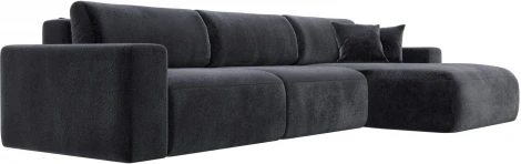 Диван угловой Лига-036 НПБ Классик Лонг правый угол Лига Диванов (Велюр) арт.127803