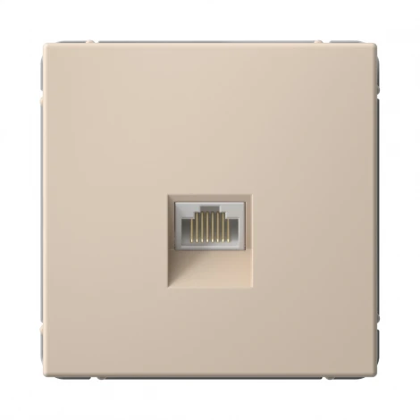 Розетка Ethernet RJ-45 (песочный) Systeme Electric GAL001283