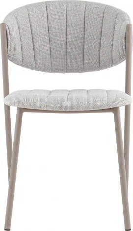 Стул Харпер ткань рогожка серо-голубой каркас серый матовый Stool Group (арт.УТ000038934)