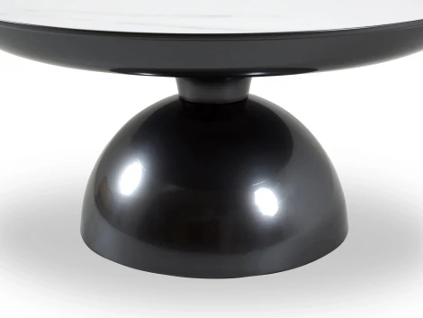 Столик журнальный Nofon major (Керамика/Белый,Черный) ОГОГО Обстановочка! арт.888830