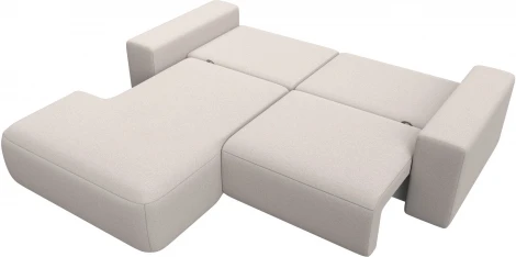 Диван угловой Лига-036 НПБ Классик левый угол Лига Диванов (Замша) арт.127742L