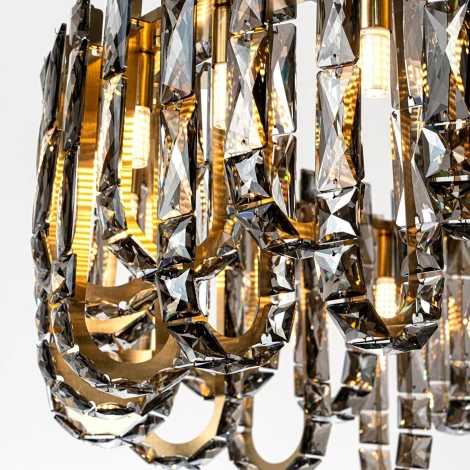 Подвесная люстра хрустальная Modelux MODELUX ML.6621.19 BS-SM