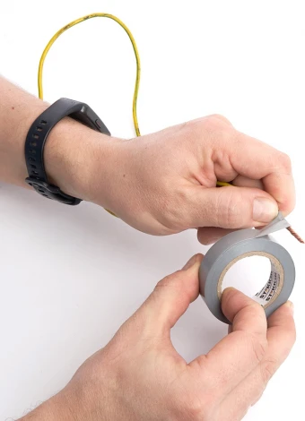 Изолента 013х15мм 10м серебро Stekker 39902