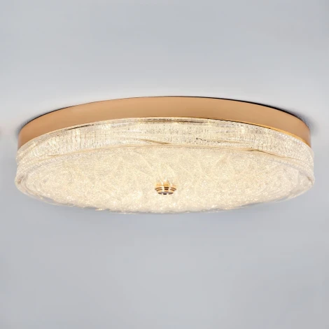 Потолочный светильник светодиодный с пультом с регулировкой цветовой температуры и яркости LED4U L1117-500 GD