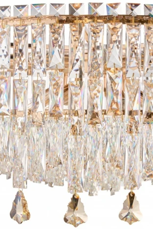 Подвесная люстра Fluorite The Empress FL1061-22P (220V, хрусталь, на цепи, круглые)