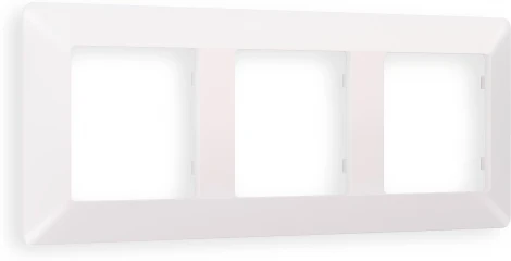 Рамка Ambrella Volt ALFA Line (Жемчуг) 3-ая AF110203