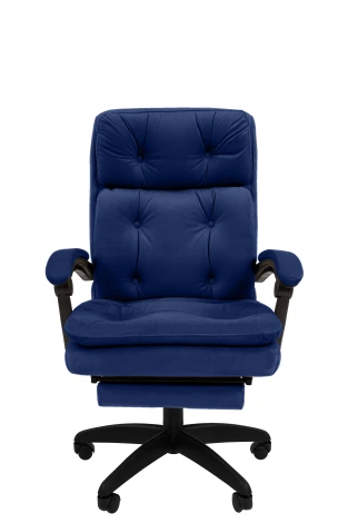 Кресло Chairman Home 442 Россия ткань Т-82 синий