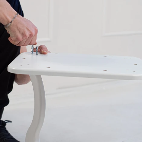 Банкетка Берже 26 белый ясень от фабрики Mebelik