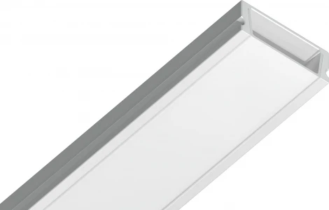 Алюминиевый профиль накладной для светодиодной ленты до 11мм Ambrella Illumination GP1700WH
