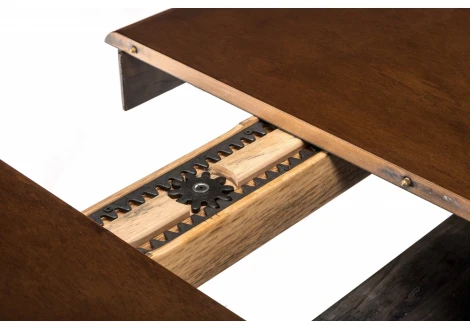 Обеденный стол из дерева Woodville Grandi dirty oak 11417