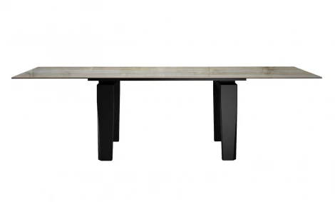 Стол DikLine KP160 керамика SH2340 полуглянец/опоры черные (2 уп) 00-00078028