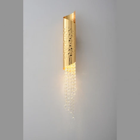 Бра Crystal Lux CREDO AP1 GOLD (220V, подвески)