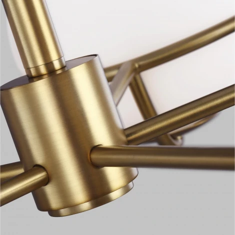 Подвесная люстра на штанге Apollo (Fe) FE-APOLLO5-BB Feiss (220V, шар)