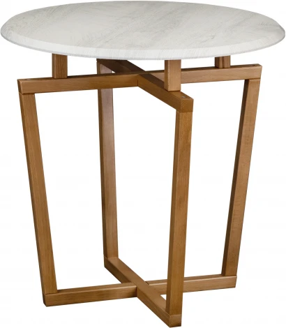 Стол журнальный Рилле 440 пленка дуб дымчатый/ бук от фабрики Mebelik