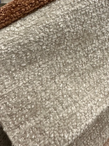 Кресло SION 3018-01 белый / 3018-10 бежевый, шенилл / черный каркас, ®DISAUR