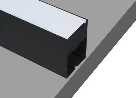 Алюминиевый профиль для светодиодной ленты Donolux DL18516Black