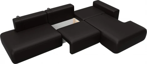 Диван угловой Лига-036 НПБ Модерн Лонг правый угол Лига Диванов (Экокожа) арт.127750