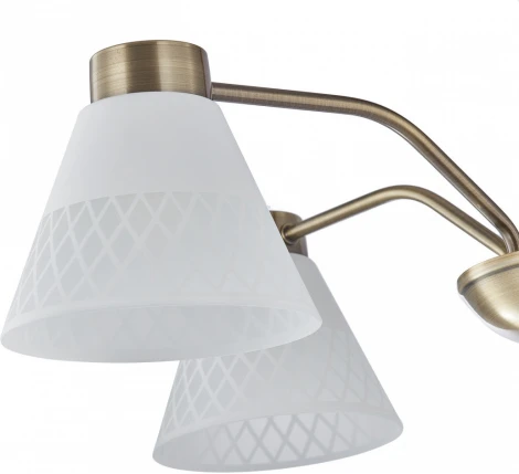 Потолочная люстра на штанге Arte Milano Napoli-6350 336350/8 AB (220V)