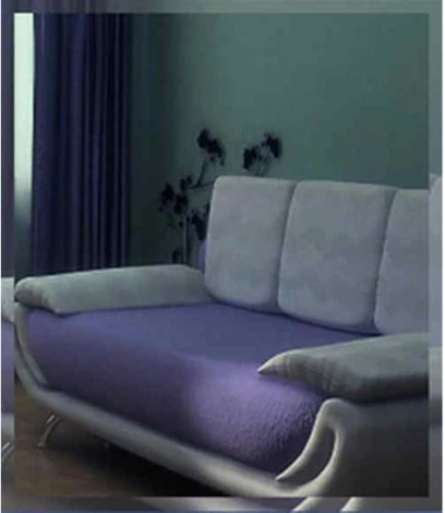 Зеркало настенное Сельетта-4 80 см х 60 см (фацет 10 мм) от фабрики Mebelik