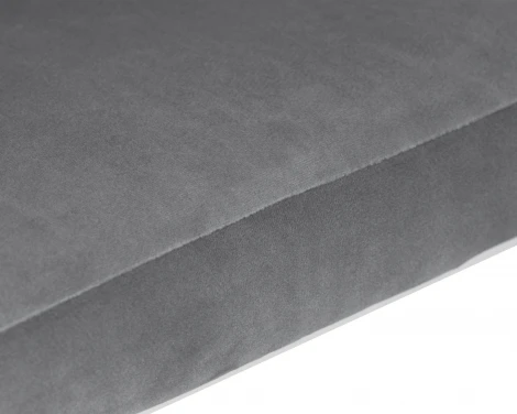 Стул барный DOBRIN JOSEPH BLACK (серый велюр (MJ9-75)) 5021_BlackBase-LM BLACK, цвет сиденья серый (MJ9-75), основания черный