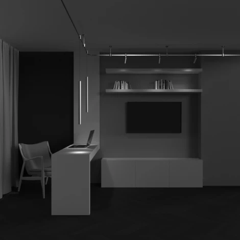 Трековый светильник светодиодный, магнитный модульный 5W 24V Maytoni Focus Led TR156-1-5W3K-PT (круглые)