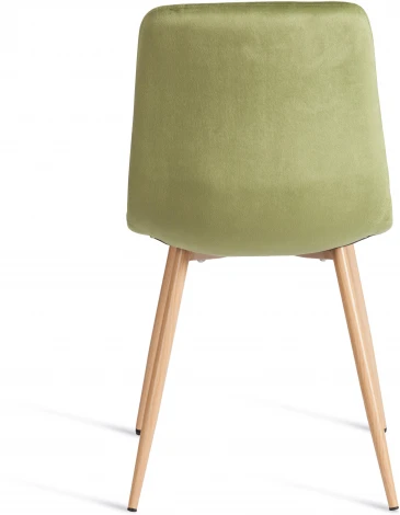 Стул CHILLY (mod. JSC-220) Tetchair (Велюр,Металл /Зеленый) арт.24347