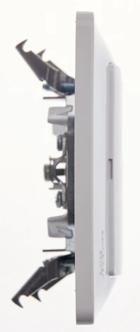 ТВ-розетка встраиваемая проходная (белый) Systeme Electric Glossa GSL000192