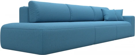 Диван прямой Лига-036 НПБ Модерн Лонг подлокотник справа Лига Диванов (Рогожка) арт.124746