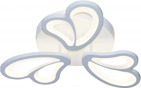 Люстра потолочная светодиодная Linda 10229/3 LED*46W Matt White