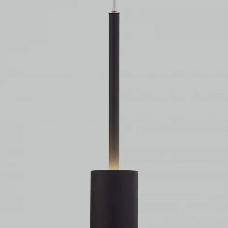 Подвесной светильник Eurosvet Dante 50203/1 LED черный (220V, на проводе, круглые)