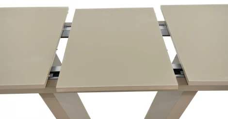 Стол Фоджа, Стекло, 160см, Капучино, Аврора