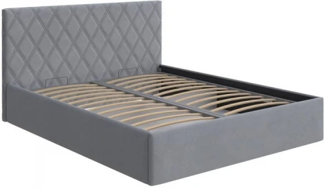 PROxSON Кровать Fresco с бельевым ящиком (Ткань: Велюр Monopoly Ниагара (960)) 180x200