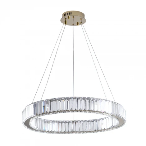 Подвесной светильник светодиодный хрустальный с пультом с регулировкой цветовой температуры и яркости Modelux MODELUX ML.1935.800