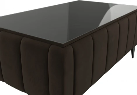 Стол Лига-045 (Коричневый/Микровельвет) Лига Диванов арт.122359