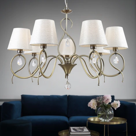 Подвесная люстра Rivoli Beatrix 2067-307 (220V, на цепи)