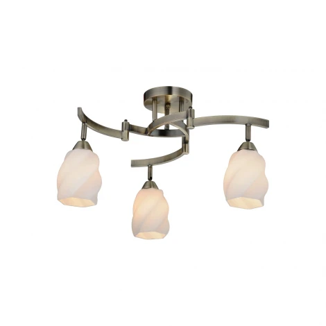 Потолочная люстра IDLamp Angelica 869/3PF-Oldbronze