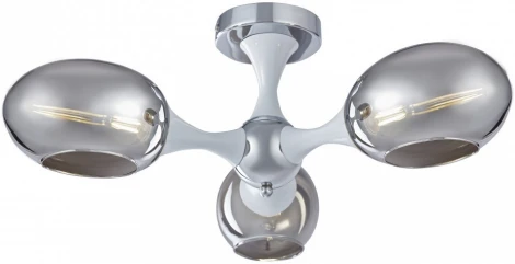 Потолочная люстра на штанге Arte Milano Napoli 329408/3 CR+WH (220V)