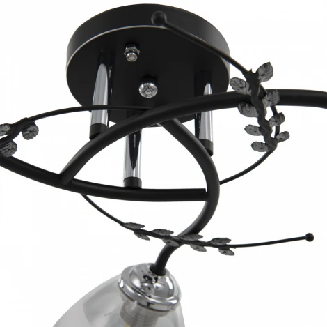 Потолочная люстра на штанге Arte Milano AMALFI-327685 327685/3A BK+CR (220V)