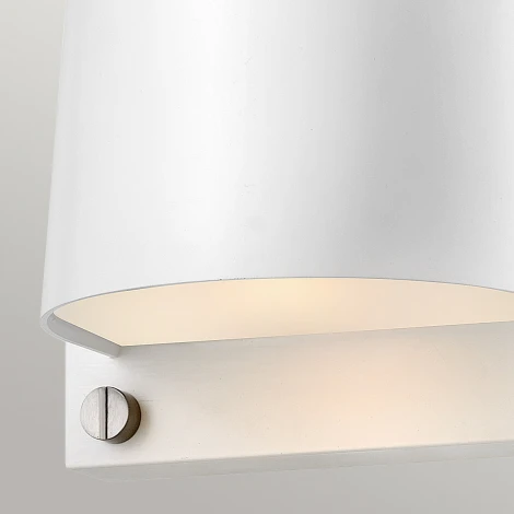 Настенный уличный светильник Hinkley HK-SCOUT-WHT (220V, IP44)